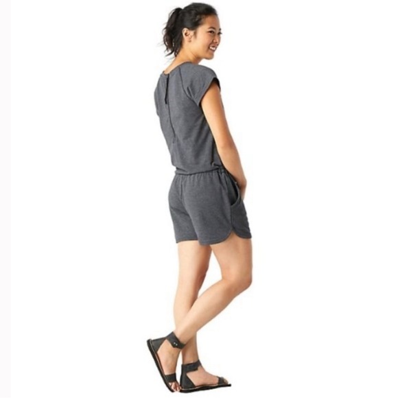 Smartwool Active Reset Romper gray sz S - Picture 2 of 8